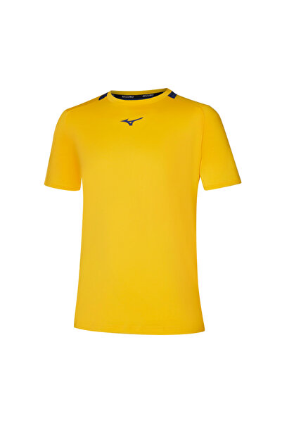 MIZUNO Tricou de tenis pentru bărbați SS 2025-Galben-S
