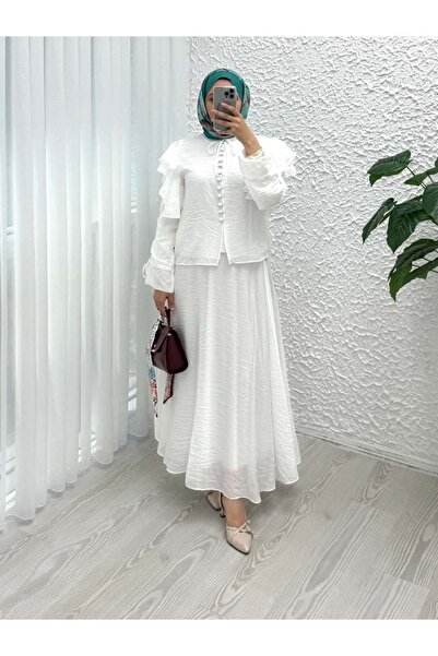 Queyla ELVİN TÜL MODAL İKİLİ TAKIM
