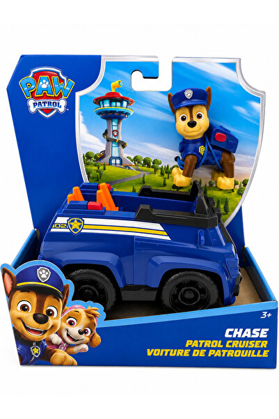 PAW PATROL Chase Devriye Aracı ve Chase Figürü