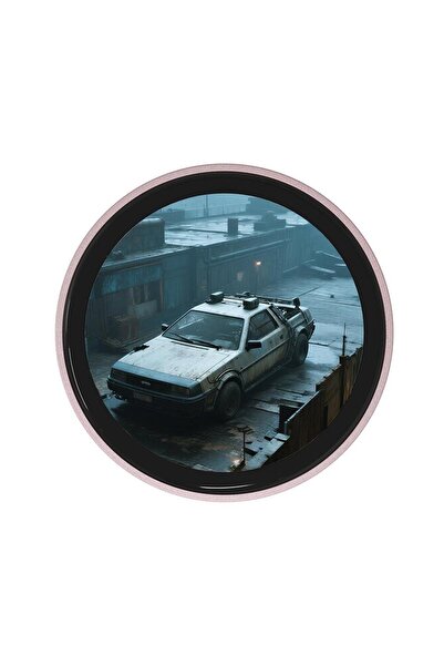 Choice7 rose gold Anime E-Badge Display Pin 1.7 Inch Touch Screen LED Button ...