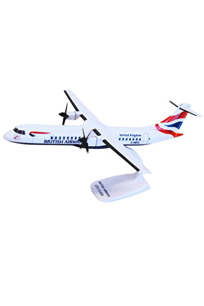 PPC Holland Model de avion British Airways ATR 72-600, plastic, 27 cm, scară ...