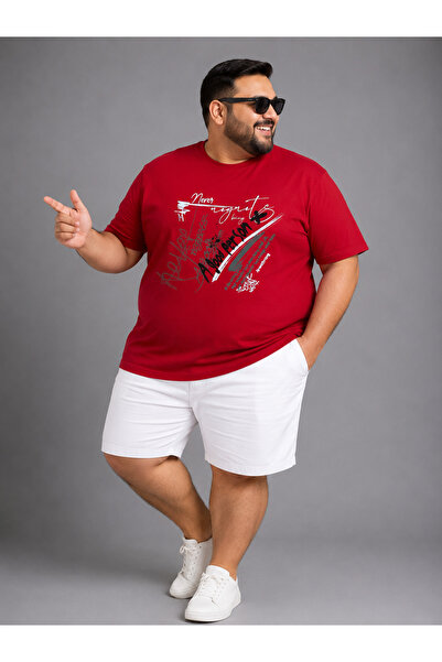 ANNEX Tricou pentru bărbați, mărime mare, din bumbac, cu croială confortabilă...