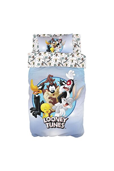 Beauty Home Σετ πάπλωμα μονό Art 6189 Looney Tunes 160x240 Εμπριμέ
