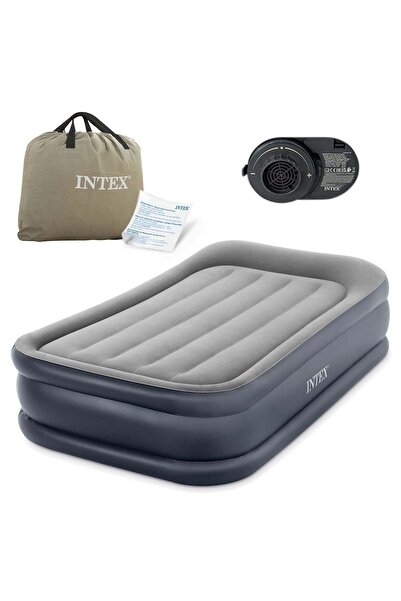 Intex Saltea gonflabilă 191x99x42 cm cu pompă electrică încorporată 64132ND