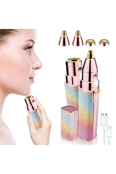 Generic 2-in-1 Rechargeable Hair Remover – Painless Electric Facial & Body Ha...
