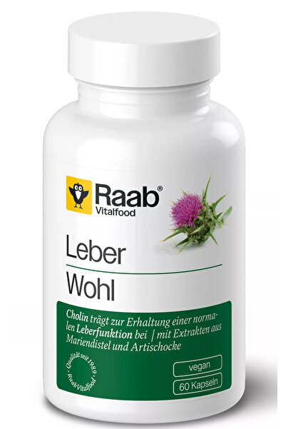 RAAB Liver Function - complex pentru sanatatea ficatului 550g 60 capsule 33g