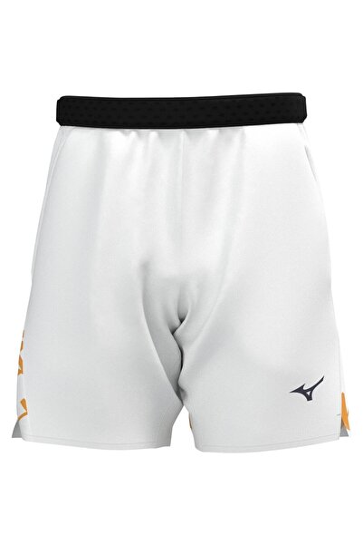 MIZUNO Pantaloni scurți bărbați DB Amplify FW 2025 - Alb/Portocaliu - S