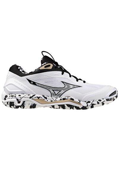 MIZUNO Παπούτσια χάντμπολ Wave Stealth 6 FW 2025 - Λευκό/Μαύρο - 42