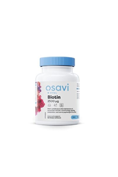 Osavi Biotin 2500mcg 120 vegan capsule -