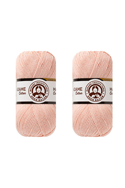 Ören Bayan Madame Cotton Toz Pembe El Örgü İpi (2 Adet) - Renk: 028