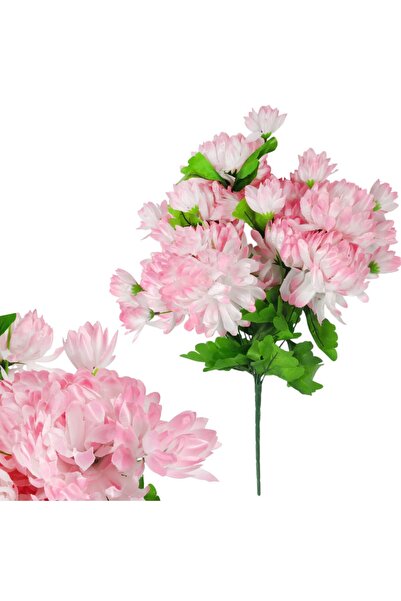 Goliat Buchet de 10 crizanteme cu boboci căzători, 50 cm, roz deschis