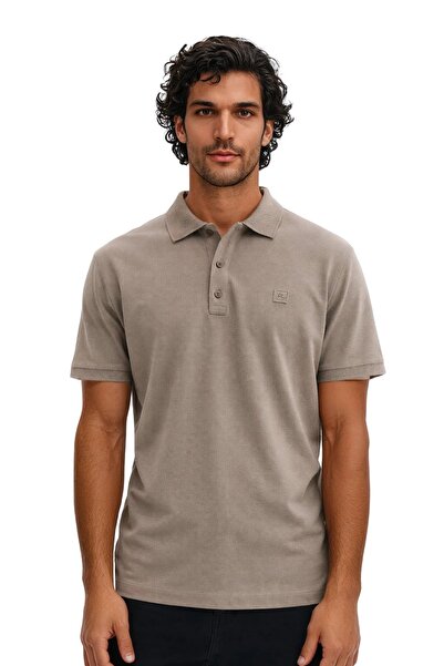 Arma Ar-Ma Men's Polo Collar T-Shirt Unprinted Basic Knitted Fabric Regular F...
