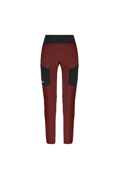 Salewa Colanți de trekking pentru femei Puez Warm Durastretch Cargo-Roșu-42/36