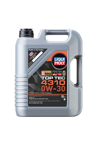 Liqui Moly Ulei motor Top Tec 4310 0W30, 5 l