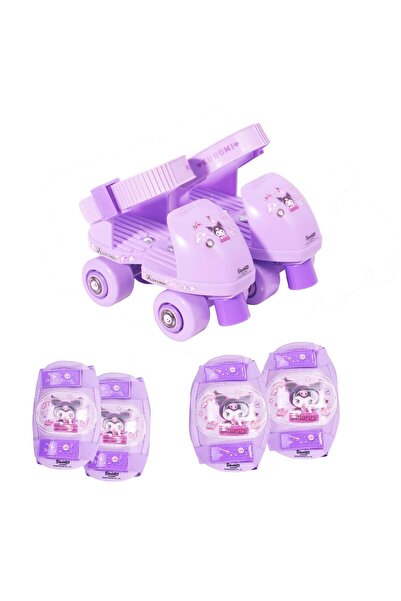Rising Sports Set patine cu rotile si protectii, Rising Sports, Kuromi, Marim...