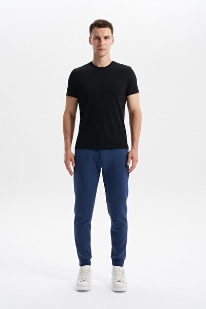 Arma Ar-Ma Men's Sweatpants Without Print Basic Side Zipper Pockets Without B...