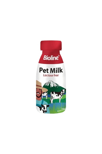 Bioline بيولين حليب للحيوانات الأليفة خال من اللاكتوز 220ml