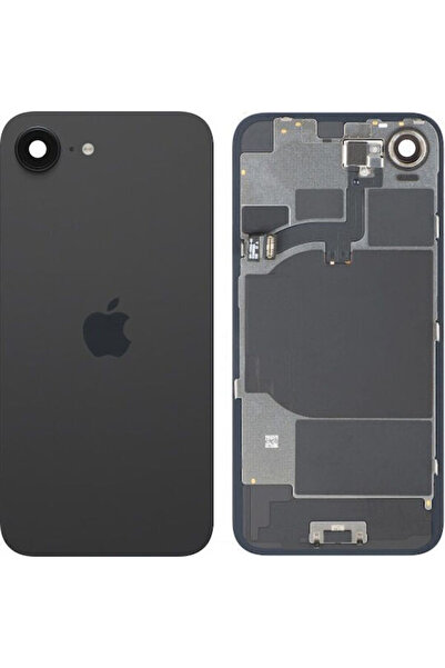 Apple Κάλυμμα Μπαταρίας Πίσω Γυαλί iPhone 16e Μαύρο Ανακυκλωμένο Βαθμού Α