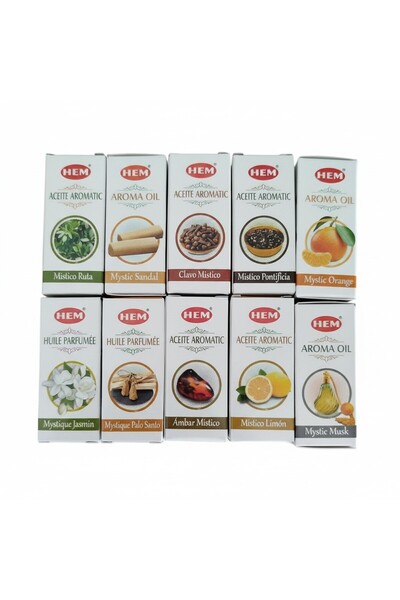 Hem 10 Adetx10ml - Esansiyel Yağ - Auris X50 Humidifier Hava Nemlendirici Buh...