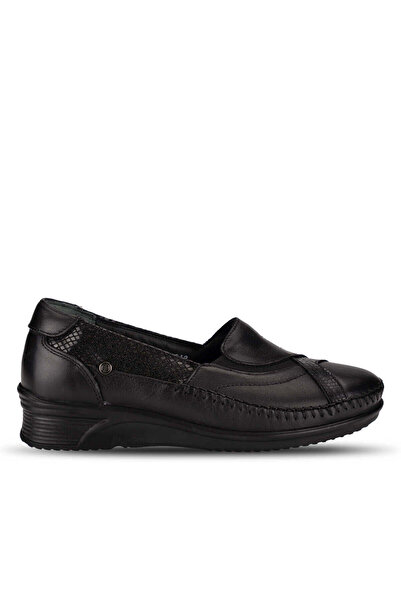 Forelli Yonca-H Women's Leather Shoes Black