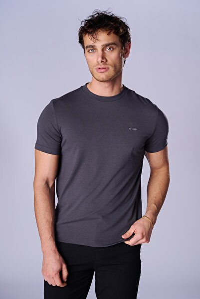 Twister Jeans Erkek Modal Pamuk Kumaş Basic Regular Fit Bisiklet Yaka Ekstra ...