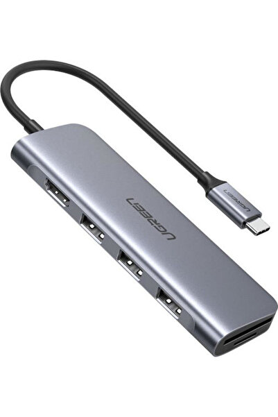 Ugreen CM511 USB-C Σταθμός Σύνδεσης με HDMI 4K PD Ασημί
