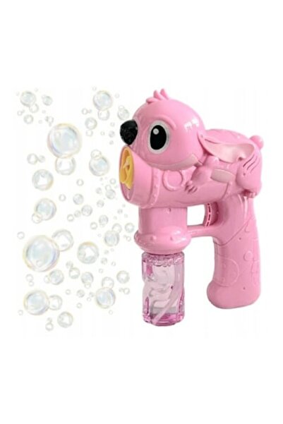 MASHASHOP Pistol cu bule, model Stitch Lilo, roz deschis, 18,5 cm