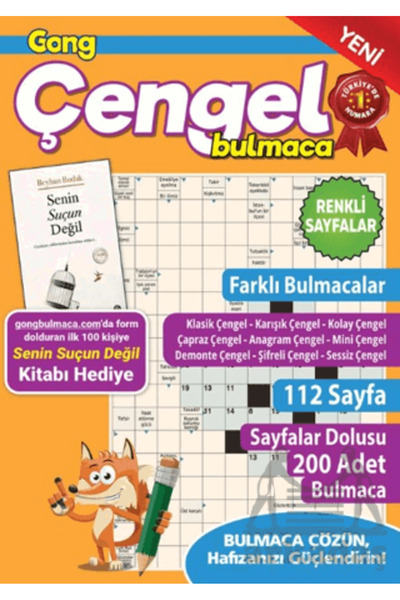 Maxi Yayıncılık Gong Çengel Bulmaca 17