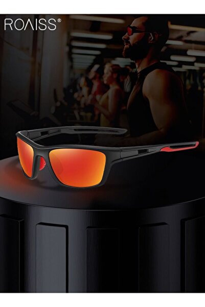 ROAISS Polarized Sports Sunglasses for Men Women UV400 Protection Cycling Gla...