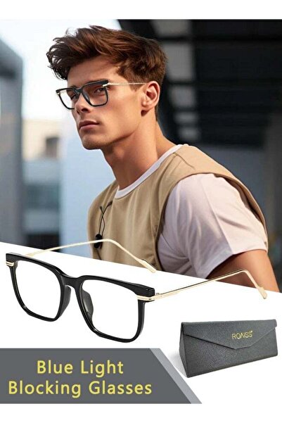 ROAISS Blue Light Blocking Glasses Computer Reading Gaming TV Phone Eyeglasse...