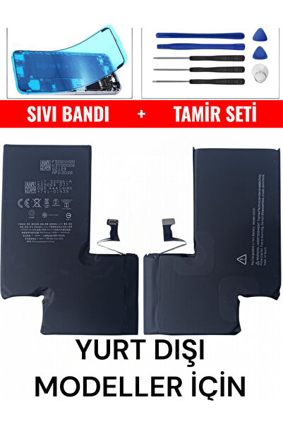 indirimplus iPhone 15 Pro Max Batarya Yurt Dışı Telefonlar İçin