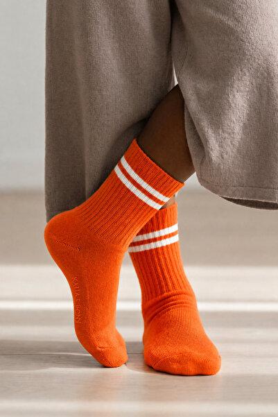 Katia&Bony Striped Orange Girls' Socks