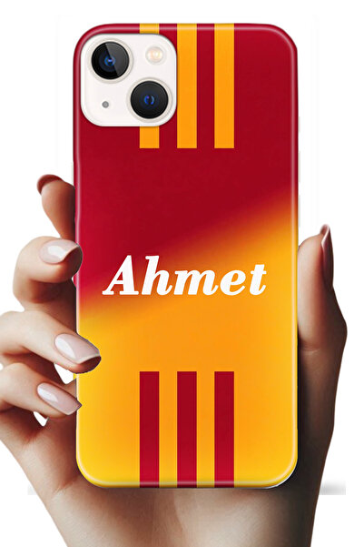Noprin Apple iPhone 13 Kılıf - İsimli Yazılı Kişiye Özel Kişileştirelebilir K...
