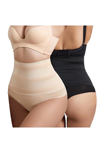 MADE IN CHINA Lenjerie modelatoare tanga pentru femei, cu control abdomen și ...
