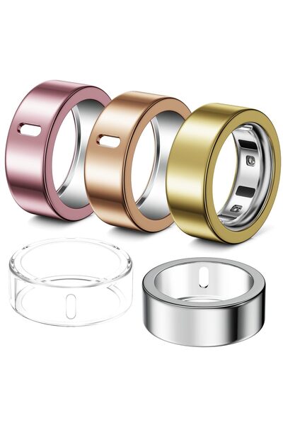 OURA Huse de protecție din TPU compatibile cu Ring, set de 5 bucăți, pentru G...