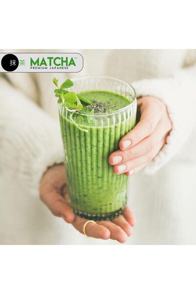Top Choice Organische Coconut Flavored Japanese Matcha Latte Coffee, 20 X 7 G...