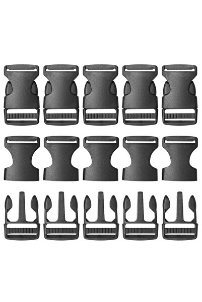 OEM 10-piece Double Side Release Buckles Snap Fasteners – 25mm