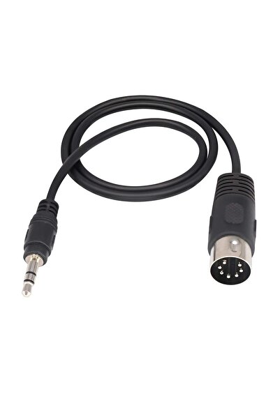 zdyCGTime 3.5mm to Midi Extension Cable, MIDI DIN 7 Pin Male to 3.5 mm Male C...