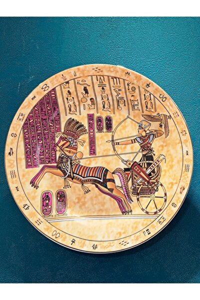 ceramics Chaozhou Jiahua Co. Ltd. Mısır temalı Duvar Tabağı