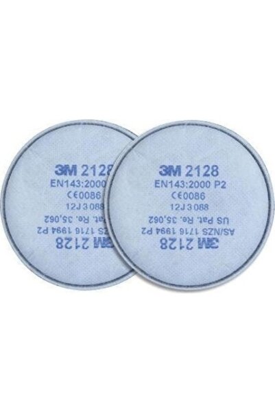 3M 2128 discuri filtrante cu cărbune activ pentru protecție FFP2 împotriva pa...