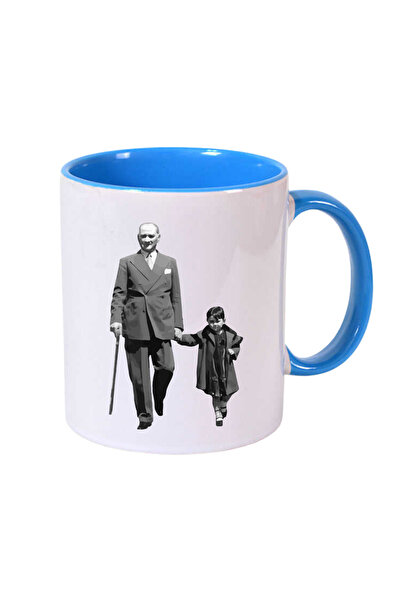 CERCİBAZAAR A Moment in the Light of the Republic: 300 ml Atatürk Design Mug