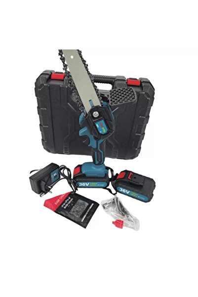 WerStil Mini Drujba cu 2 Acumulatori 36V, Lama 6 Inch 15cm, 2 Lanturi, Fieras...