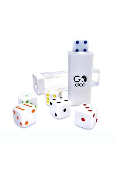 GoCube GoDice Σετ 6 τεμαχίων - Τα Συνδεδεμένα Έξυπνα Ζάρια - για Smartphone, ...