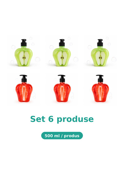 Tasty Set 6 Produse Tasty, Mix 3x Mar Piele Sensibila, 3x Capsuni