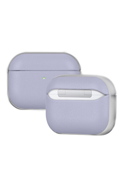 Mutural حافظة متوافقة مع AirPods Pro 3 من سلسلة Poying بتصميم جلدي مع ميزة M-...