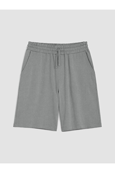 LC Waikiki Gri Regular Fit Erkek Şort