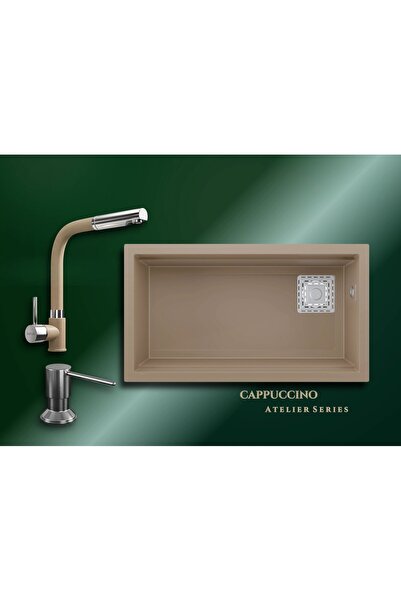 RealStone Cappuccino Atelier Series Almila & Sümela Premium Mutfak Koleksiyonu