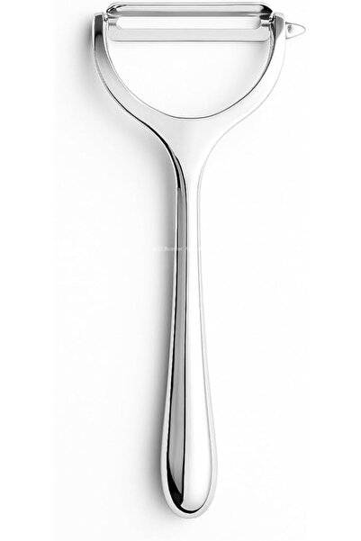 Busstier Stainless Steel Julienne and Flat Fruit and Vegetable Peeler Ergonom...