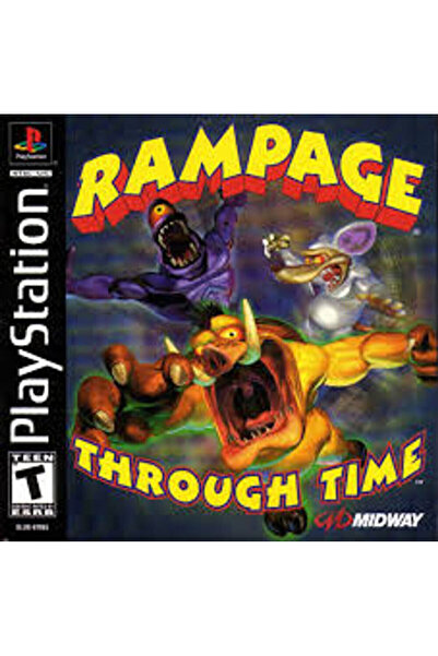 Sony Rampage Through Time Παιχνίδι PS1 (Μεταχειρισμένο)