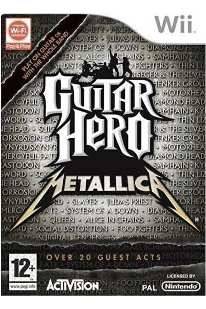 ACTIVISION Guitar Hero Metallica Παιχνίδι Wii (Μεταχειρισμένο)